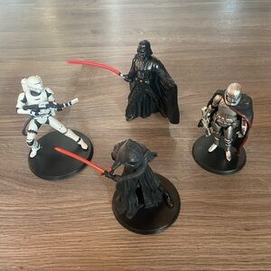 Disney Black Oval Base Cake Toppers